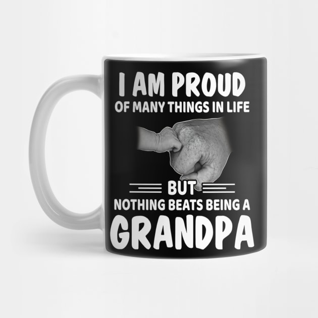 I Am Proud Of Many Things But Nothing Beats Being A Grandpa by Los Draws